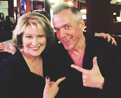 Catherine with director Jean Marc Vallee